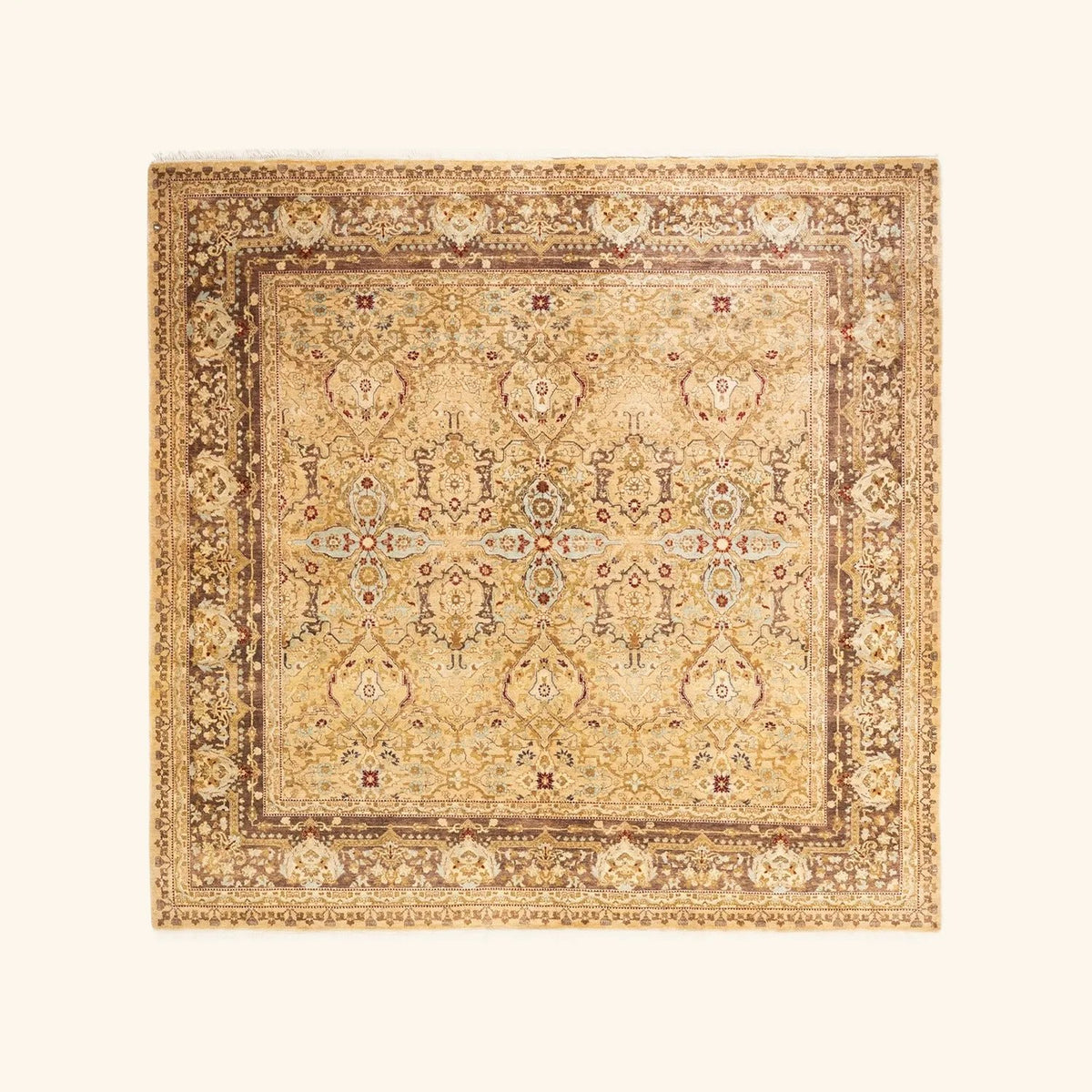 Traditional Wool Rug 61" x 63"