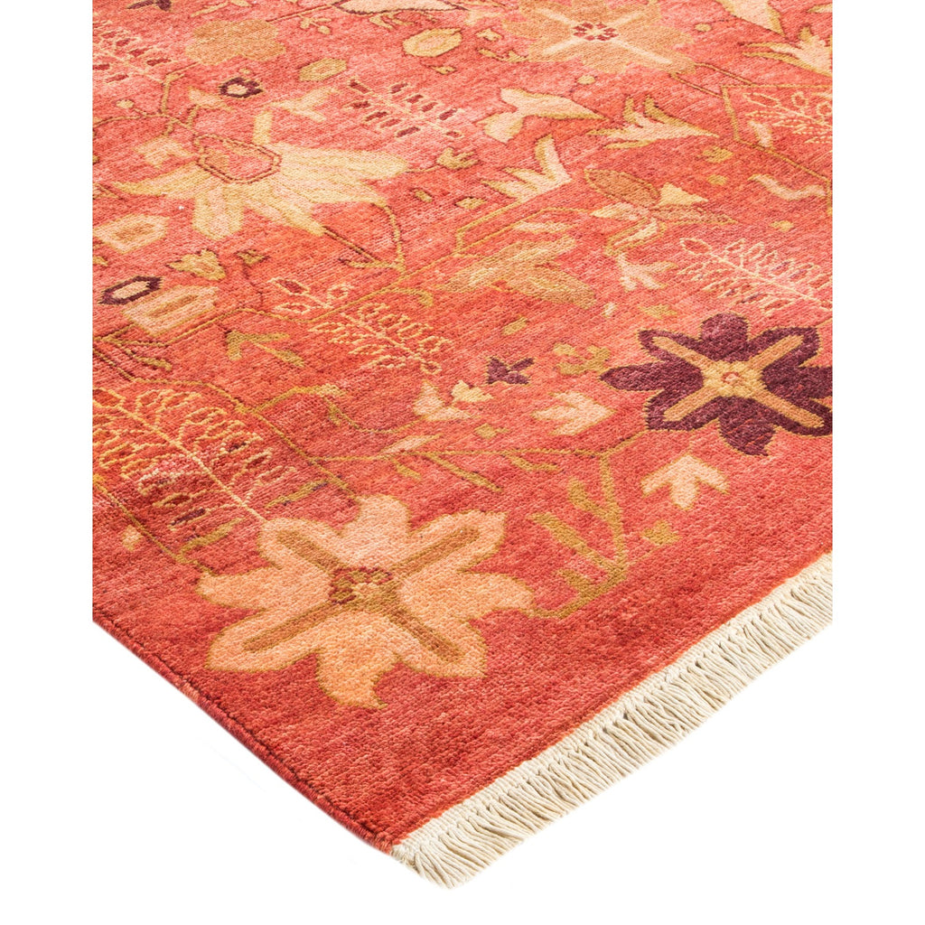 DS Eclectic Hand-Knotted Rug - Pink 7' 10" x 10' 2" Default Title