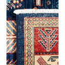 Intricate and vibrant rug showcases Middle Eastern-inspired craftsmanship and detail.