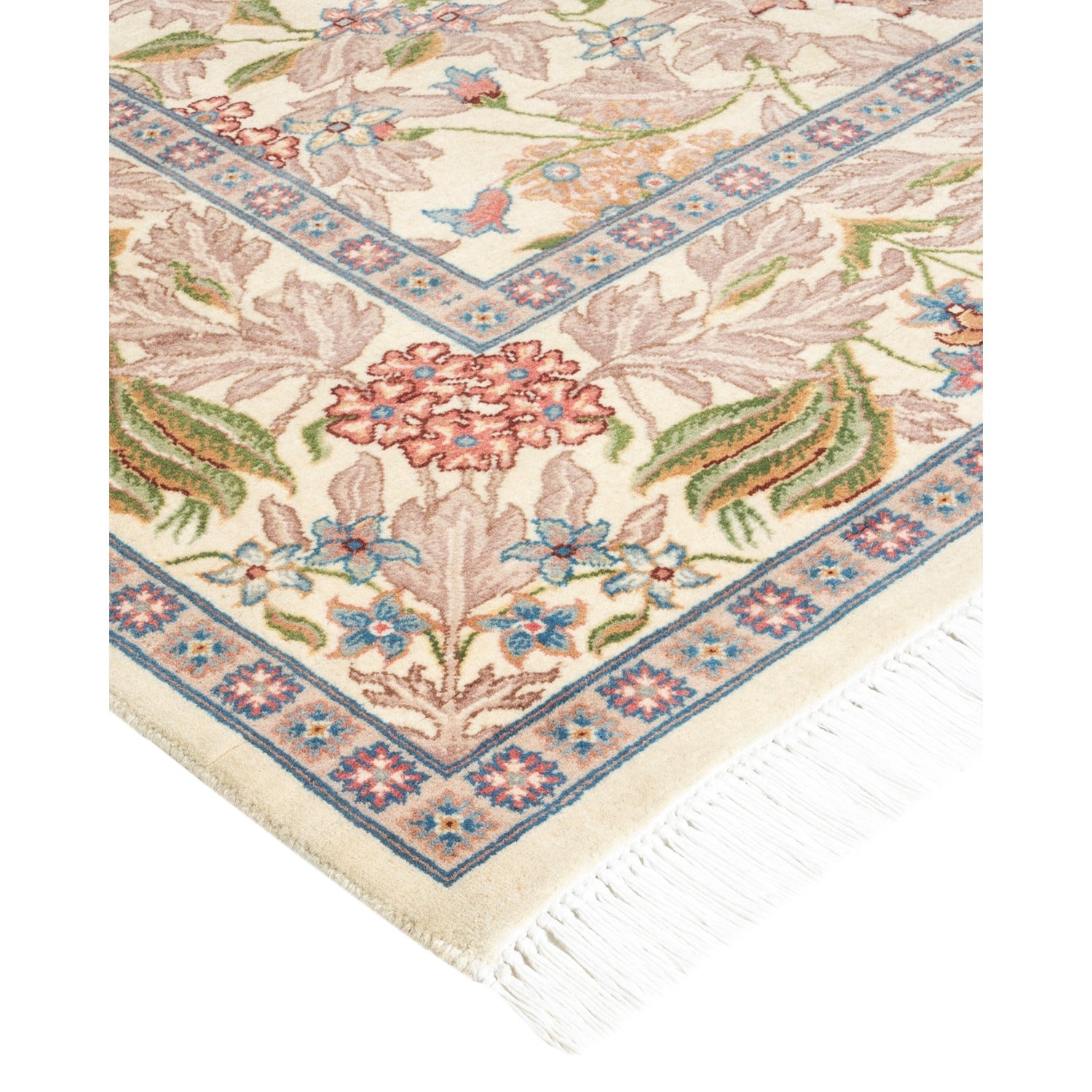 DS Mogul Hand-Knotted Rug - Ivory 6' 0" x 6' 0" Default Title