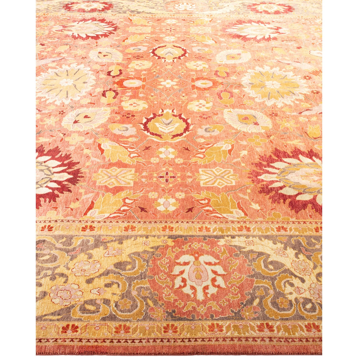 DS Mogul Hand-Knotted Rug - Pink 8' 10" x 9' 3" Default Title