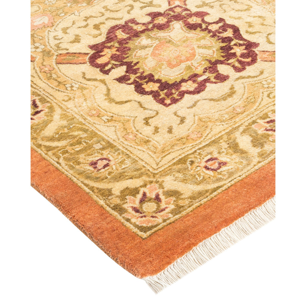 Exquisite Persian-style rug showcasing ornate floral and geometric patterns.