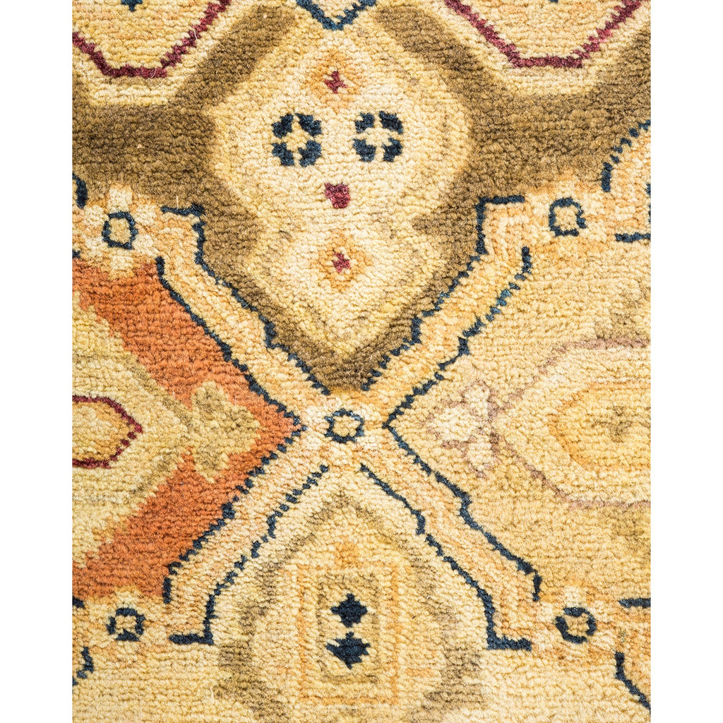 DS Eclectic Hand-Knotted Rug - Green 6' 0" x 8' 5" Default Title