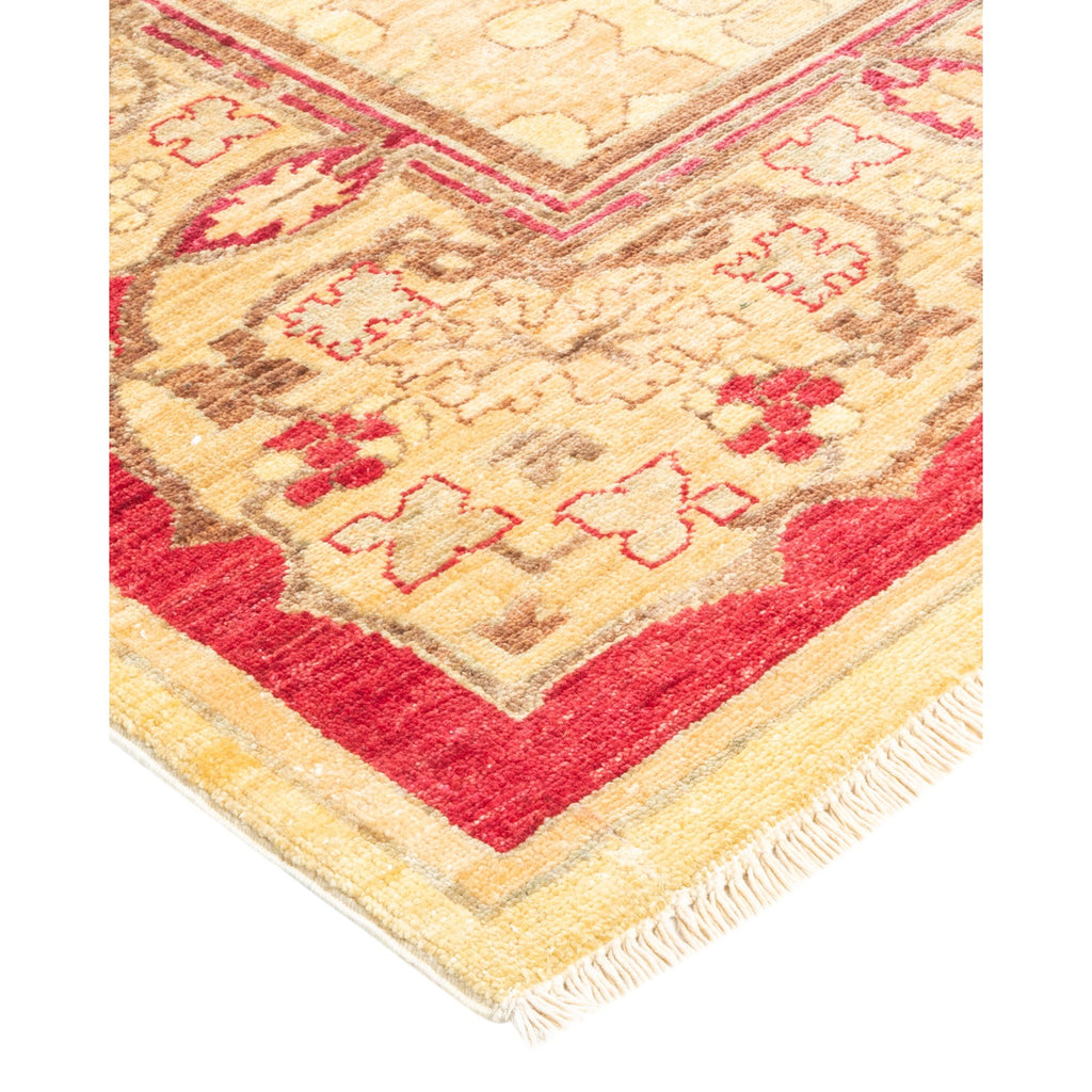 DS Eclectic Hand-Knotted Rug - Yellow 6' 1" x 8' 6" Default Title