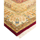 DS Mogul Hand-Knotted Rug - Red 6' 1" x 6' 10" Default Title