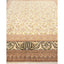 Exquisite hand-knotted rug with intricate floral motifs and elaborate border.