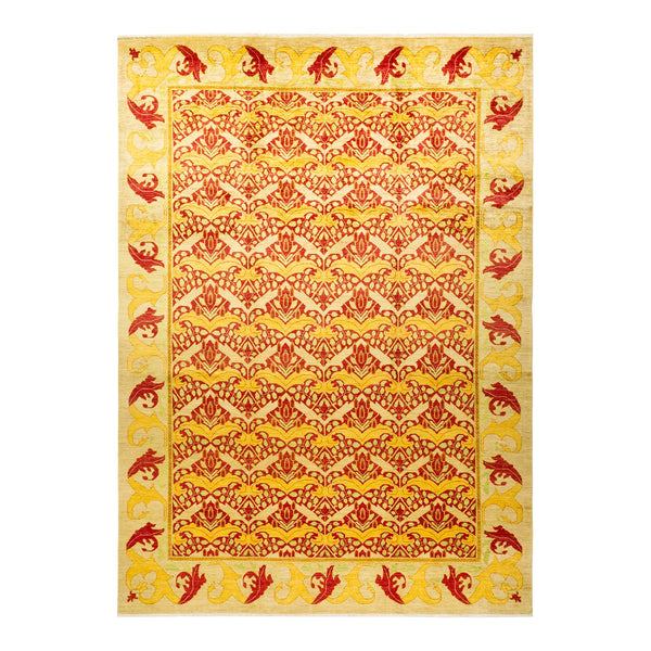 Vibrant new rug with Middle Eastern/South Asian-inspired intricate design