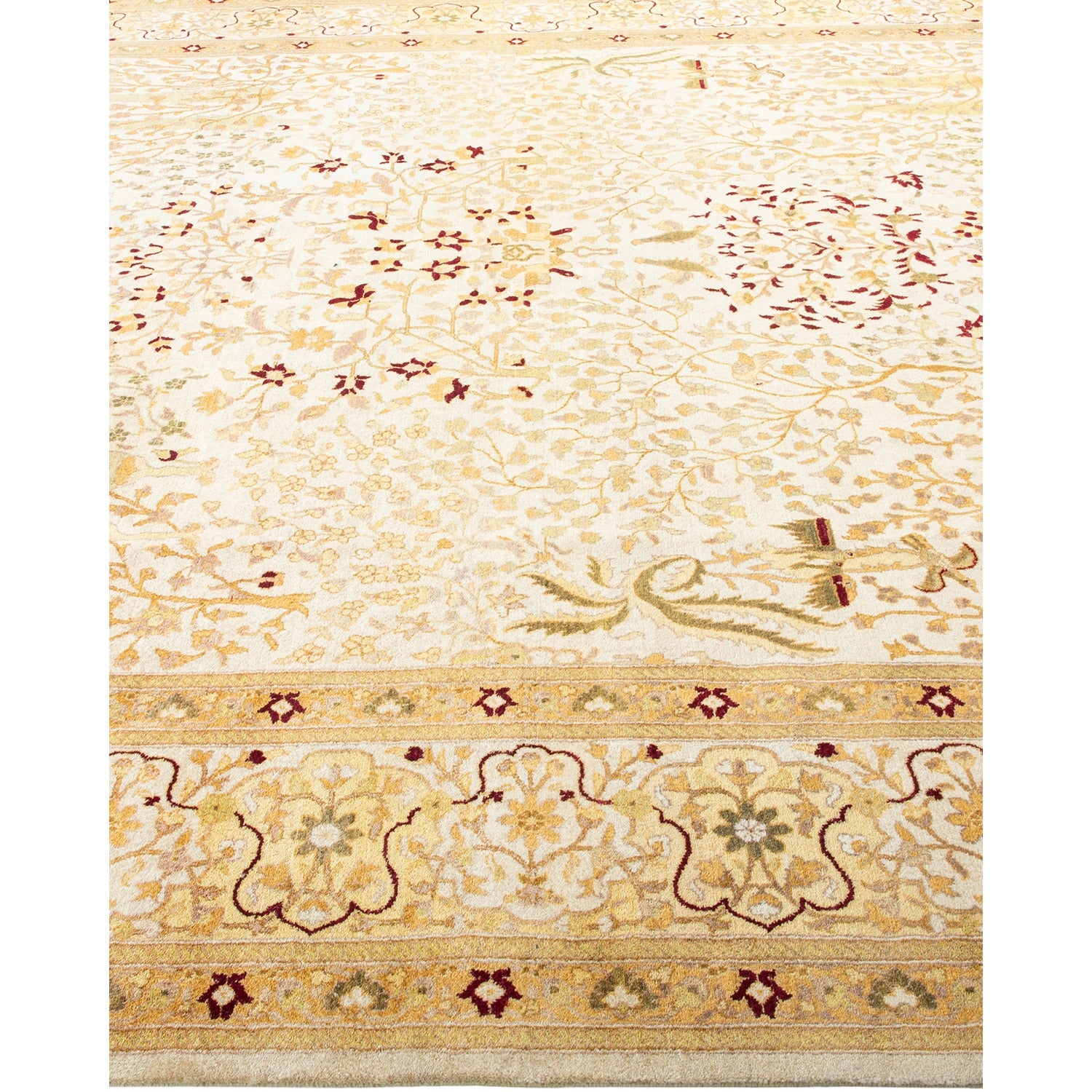 Stunning decorative area rug with intricate design and vibrant colors.