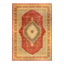 Exquisite Persian-inspired rug with intricate, symmetrical design in warm tones.