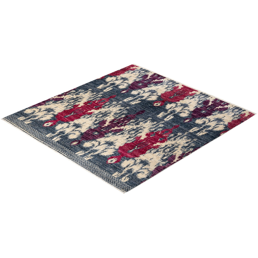 Intricate and vibrant area rug showcasing a traditional Oriental pattern.
