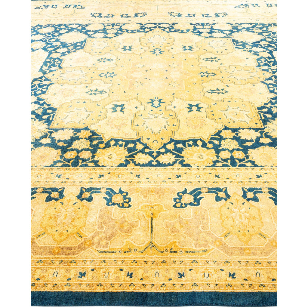 DS Mogul Hand-Knotted Rug - Blue 8' 4" x 13' 3" Default Title