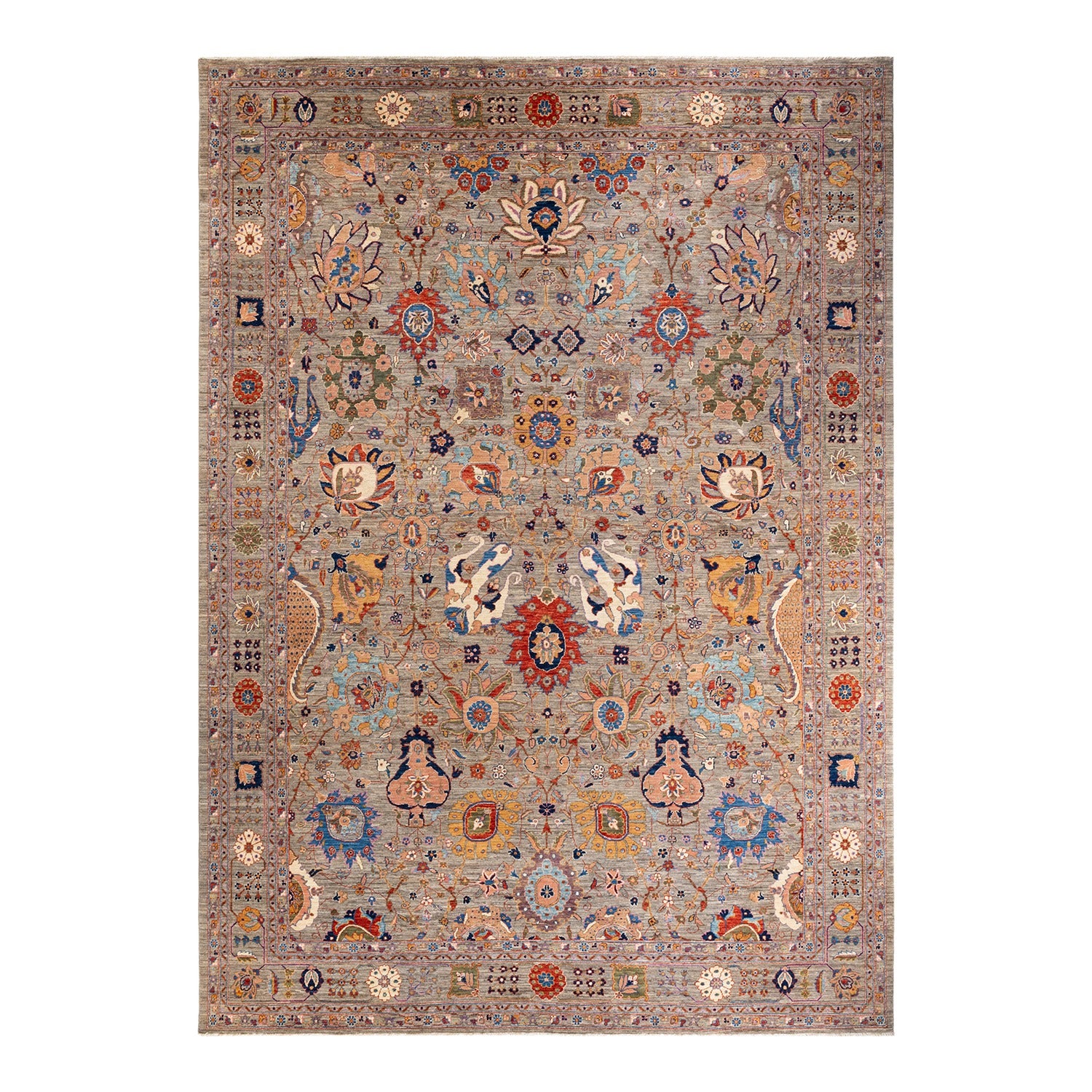 DS Serapi Hand-Knotted Rug - Beige 9' 10" x 13' 8" Default Title