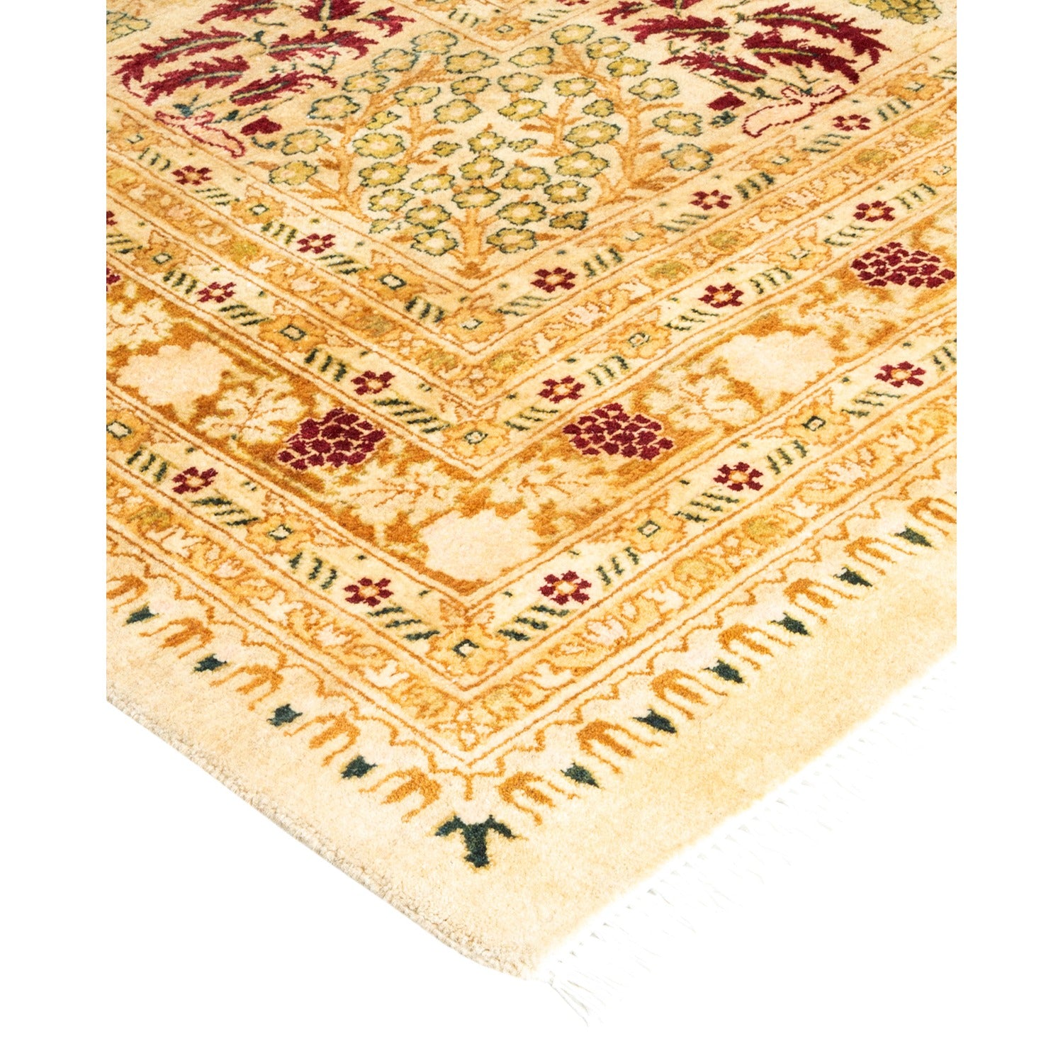 DS Mogul Hand-Knotted Rug - Ivory 12' 1" x 20' 0" Default Title
