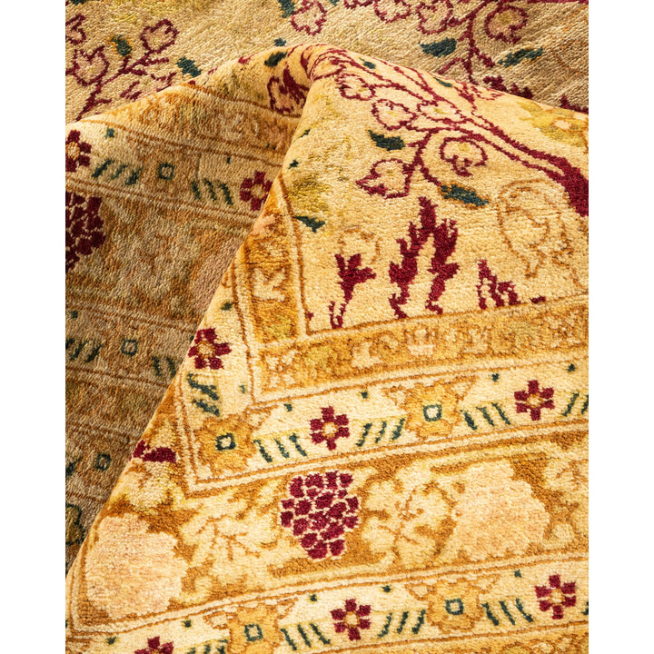Exquisite Persian/Oriental rug showcases rich colors, intricate motifs & plush texture.