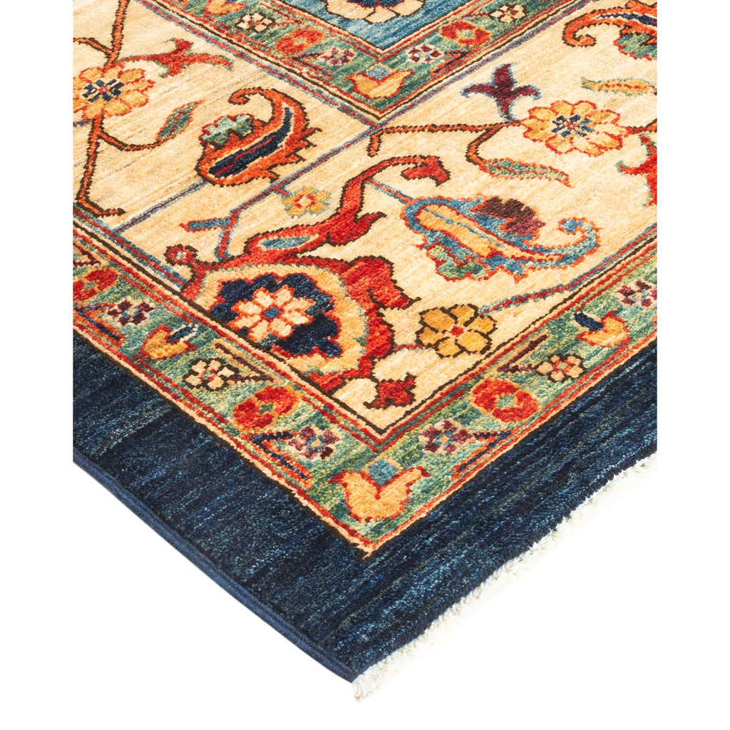 DS Serapi Hand-Knotted Rug - Blue 11' 9" x 14' 5" Default Title