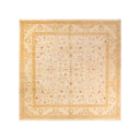 DS Mogul Hand-Knotted Rug - Ivory 10' 4" x 10' 9" Default Title