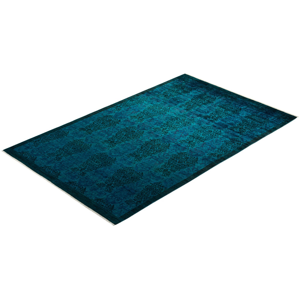 DS Vibrance Hand-Knotted Rug - Green 5' 10" x 9' 2" Default Title