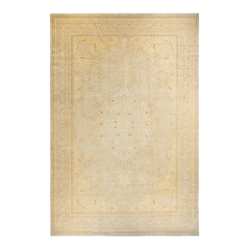 DS Mogul Hand-Knotted Rug - Ivory 12' 1" x 17' 10" Default Title