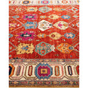 DS Serapi Hand-Knotted Rug - Red 6' 2" x 9' 2" Default Title