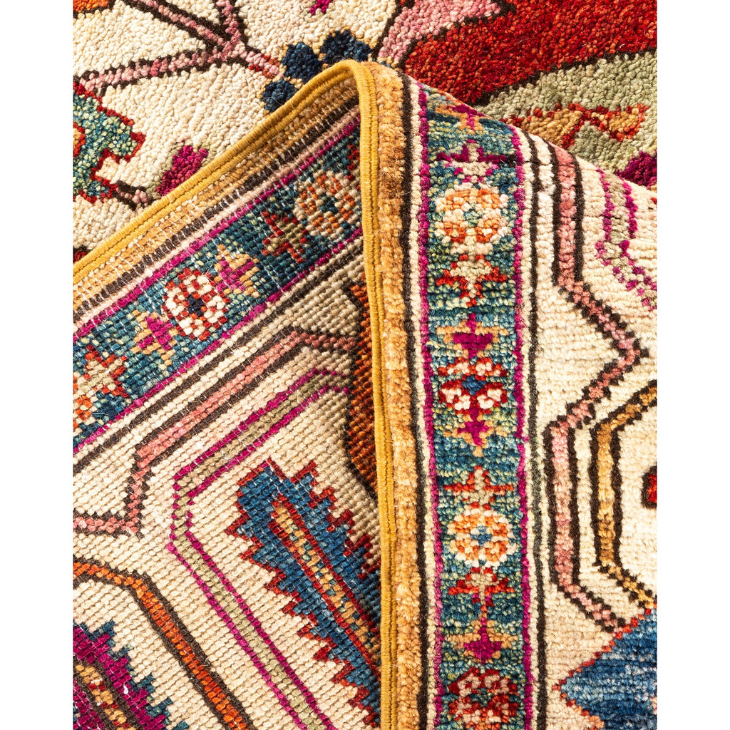 DS Serapi Hand-Knotted Rug - Red 6' 2" x 9' 2" Default Title