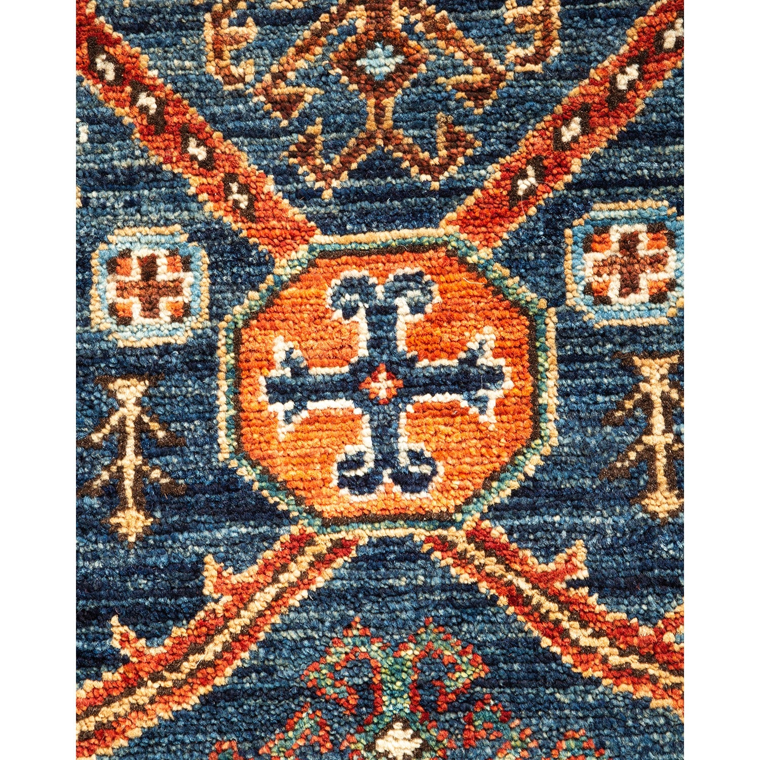 DS Serapi Hand-Knotted Rug - Blue 5' 0" x 6' 9" Default Title