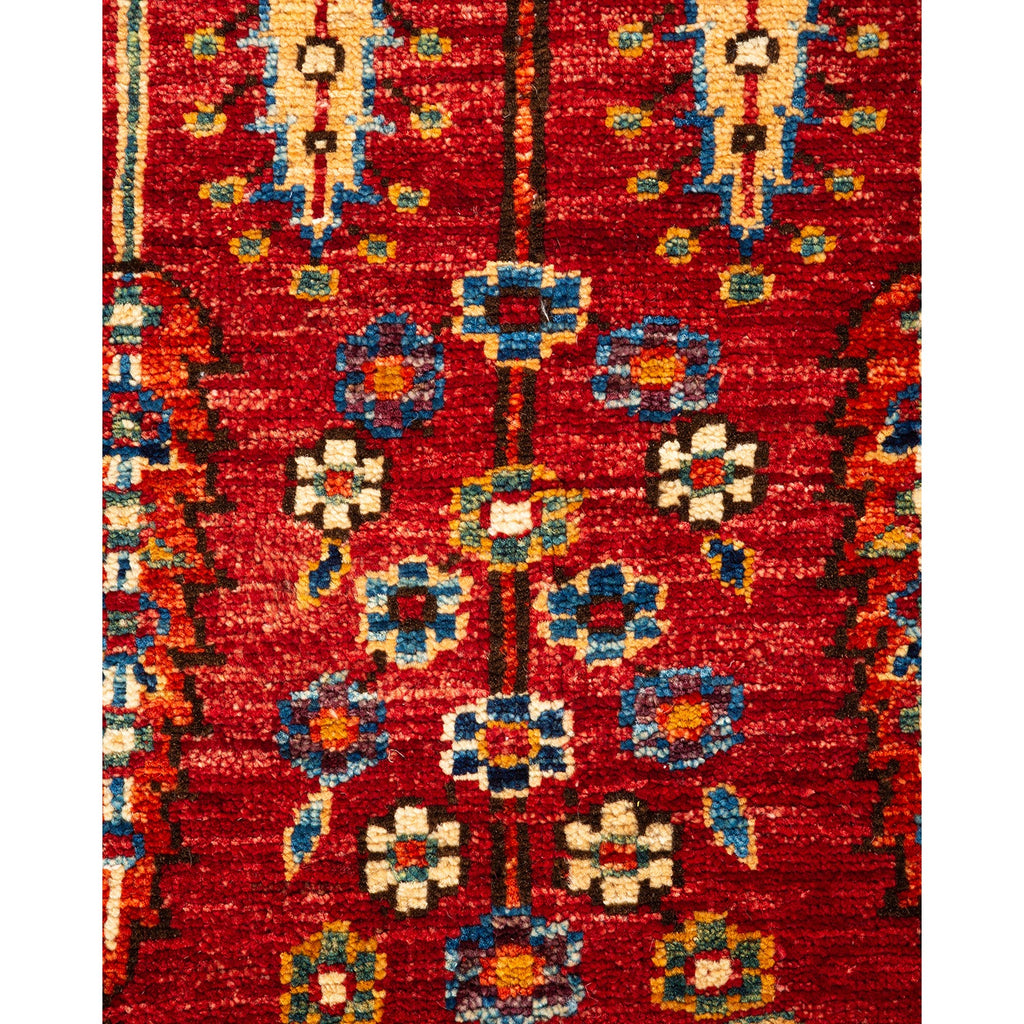 DS Serapi Hand-Knotted Rug - Red 5' 1" x 6' 8" Default Title