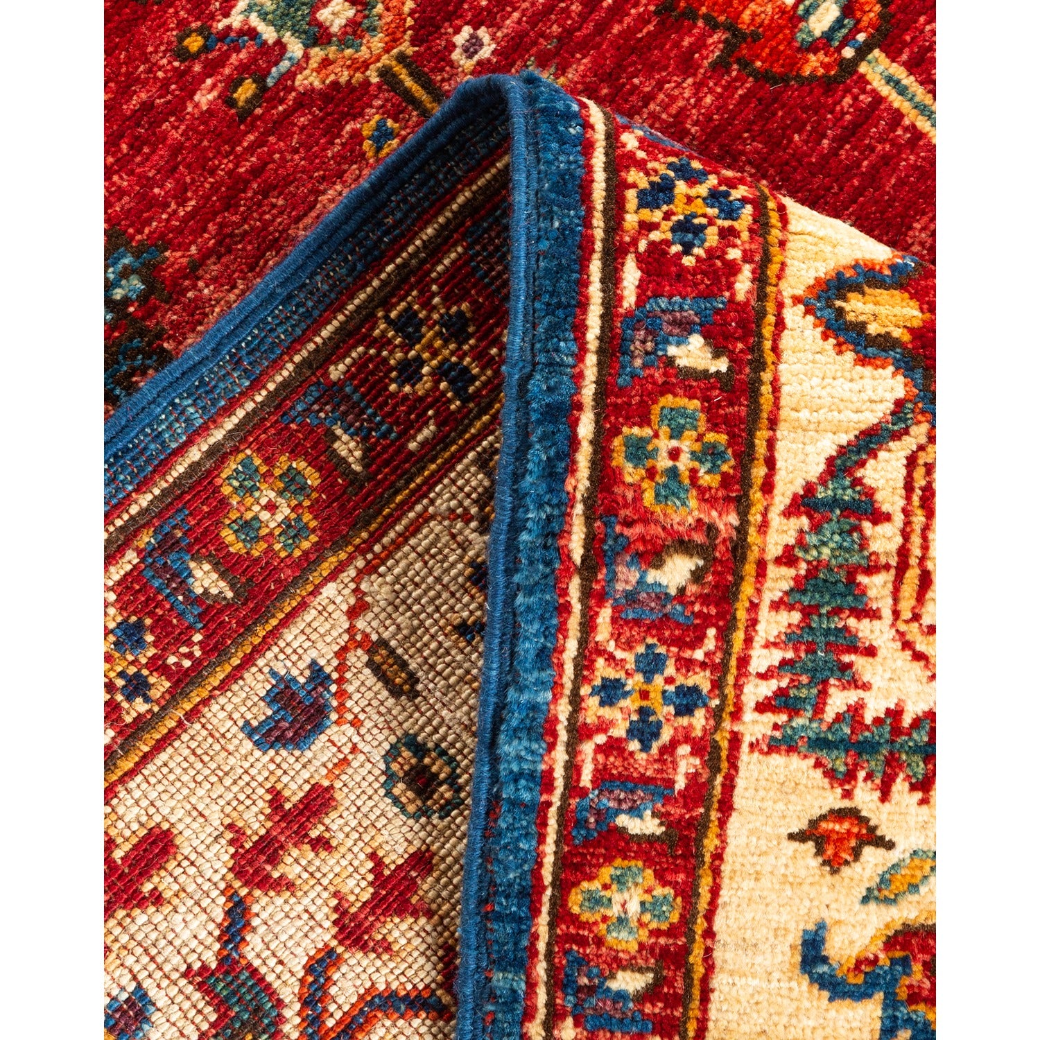 DS Serapi Hand-Knotted Rug - Red 5' 1" x 6' 8" Default Title