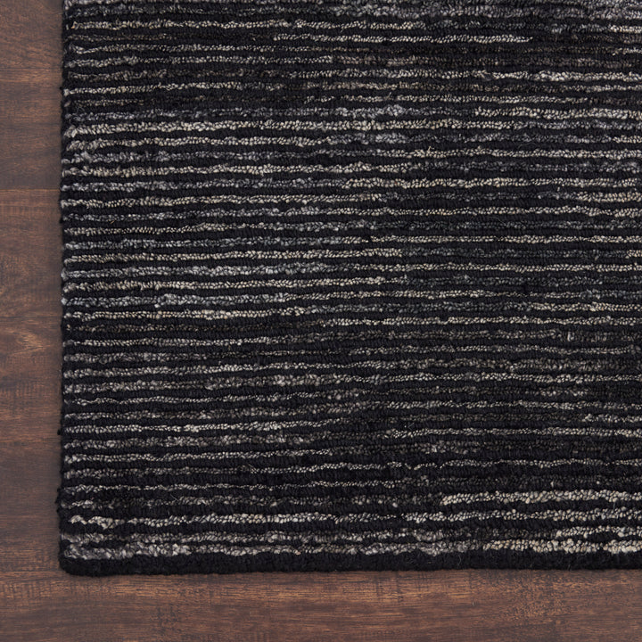 Close-up of a soft, textured fabric with horizontal stripes.
