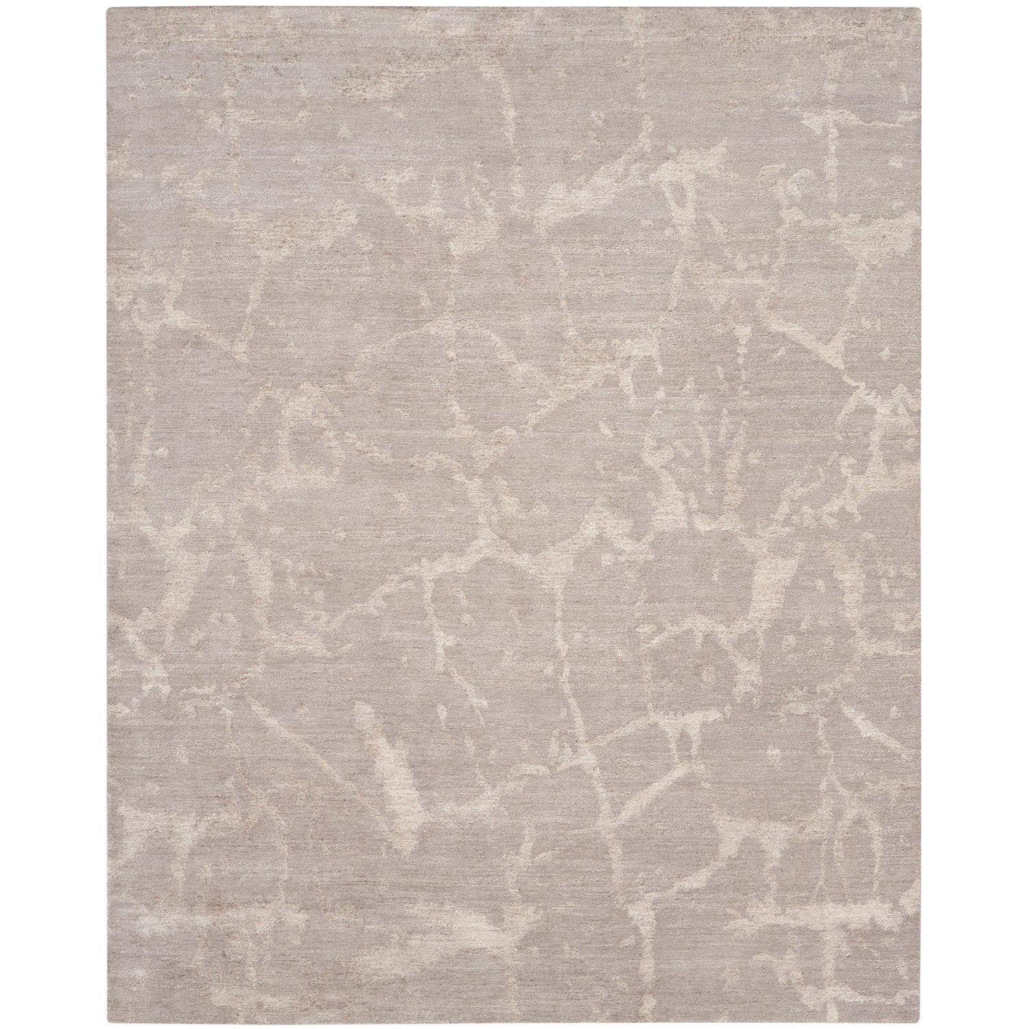 Modern, neutral rug with abstract design and durable construction.