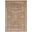 Symmetrical floral motifs dominate this Persian-inspired rectangular rug design.