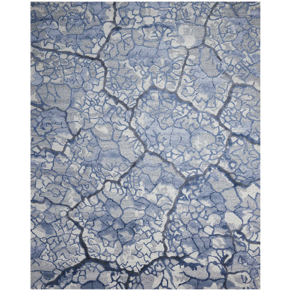Mesmerizing textured surface resembles cracked mud or intricate coral reef.
