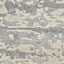 Close-up of a textured carpet with beige and gray hues.