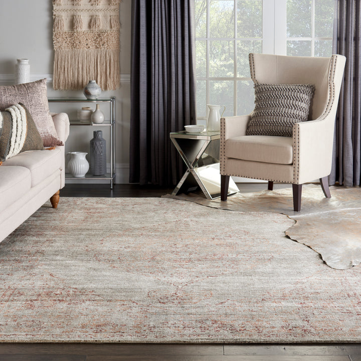 Stylishly decorated living room corner with modern cozy aesthetic.