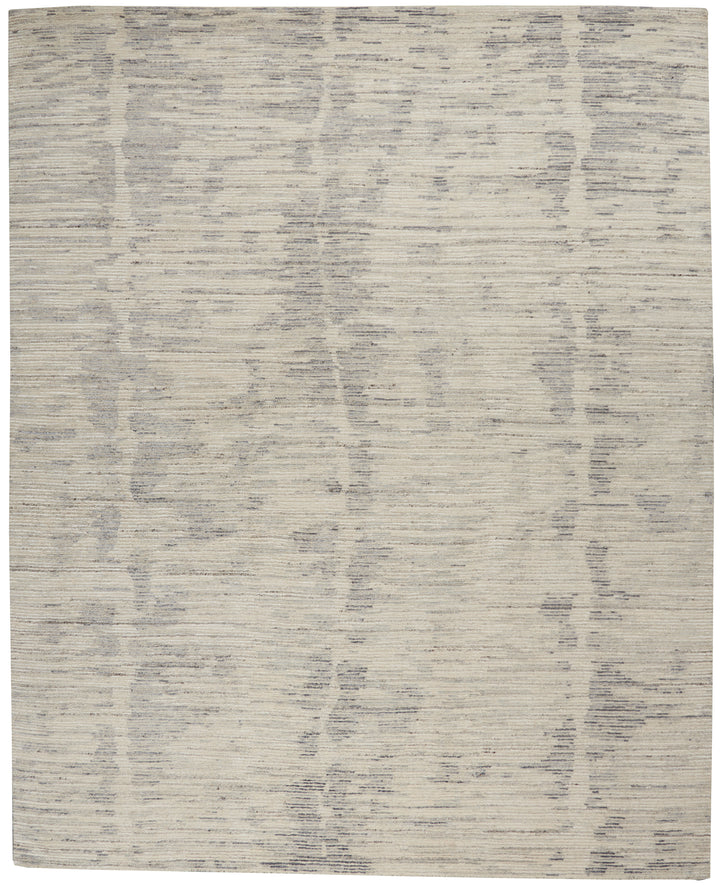 Ocean Ivory/Slate  Rug 7'9" x 9'9"