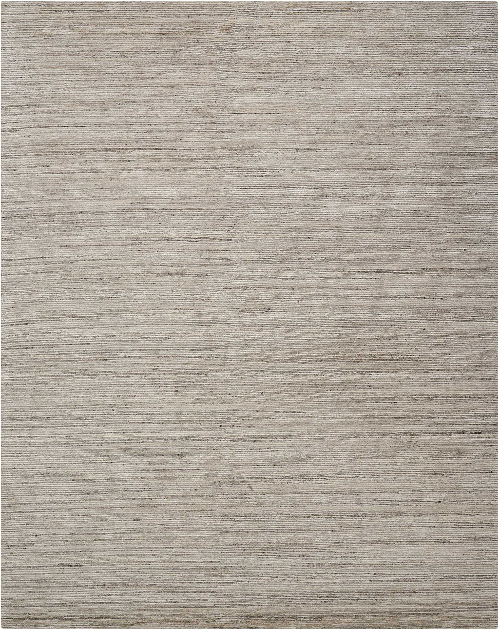 Neutral-toned textured surface with horizontal grain, resembling fabric or rug.