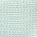 Repeating diamond and lozenge pattern in monochromatic light teal.
