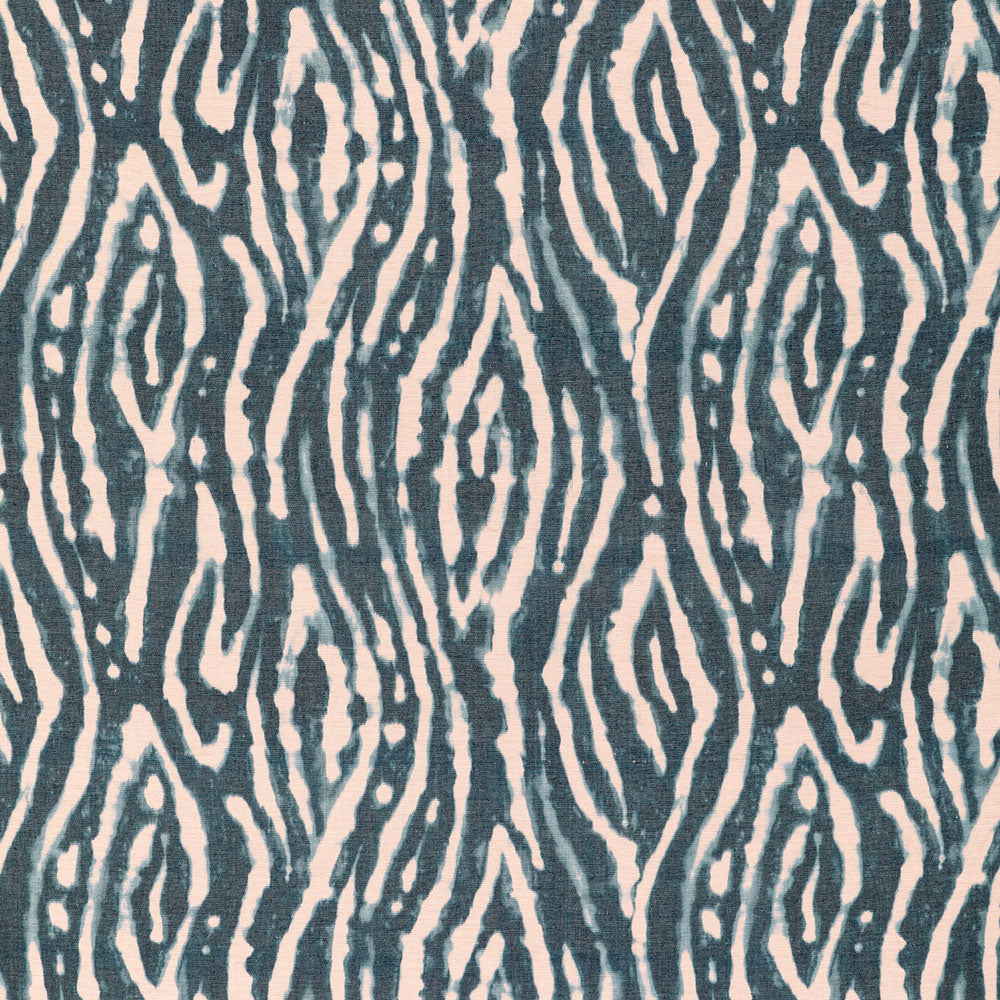 Close-up of dynamic animal print fabric with organic flow