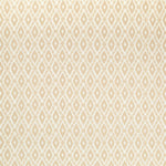 Symmetrical diamond pattern in beige shades for versatile decor styles.