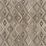 Seamless geometric pattern with tribal influence, featuring diamonds and squares.
