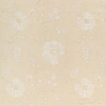Elegant and sophisticated embroidered floral fabric for home decor.