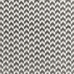 Graphic chevron pattern creates a vibrant sense of movement.