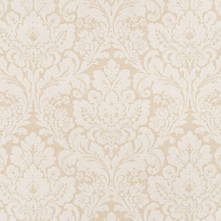 Seamless damask pattern with elegant floral motif in vintage style