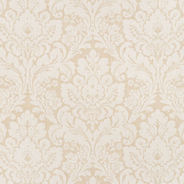 Seamless damask pattern with elegant floral motif in vintage style