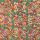 Exquisite Persian/Oriental rug showcases intricate floral motifs and vibrant colors.