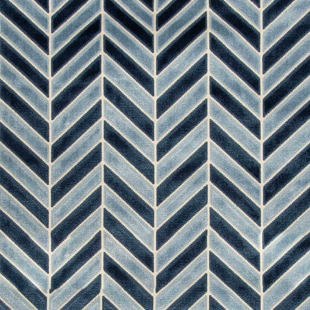 Close-up of a herringbone pattern showcasing subtle contrasting shades.