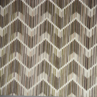 Geometric patterned fabric in neutral tones, adding style to interiors.