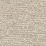 Close-up view of a beige carpet with uniform looped pile.