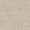 Close-up view of a beige carpet with uniform looped pile.