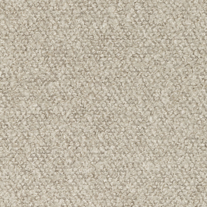 Close-up of beige carpet with tight loop pile; durable and versatile.