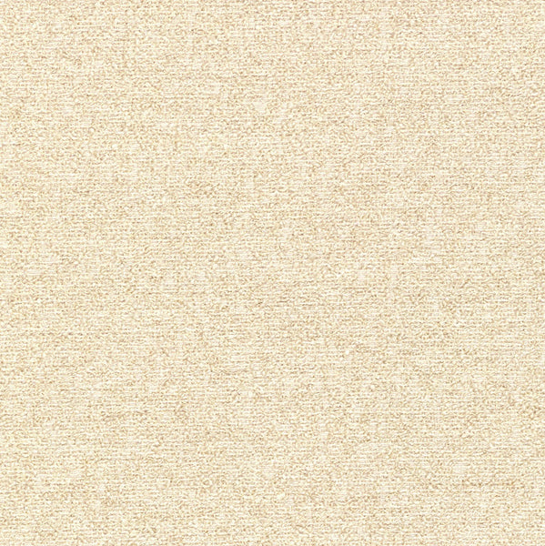 Close-up of a coarse-textured fabric in light beige color